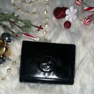 Used Gucci Black Wallet